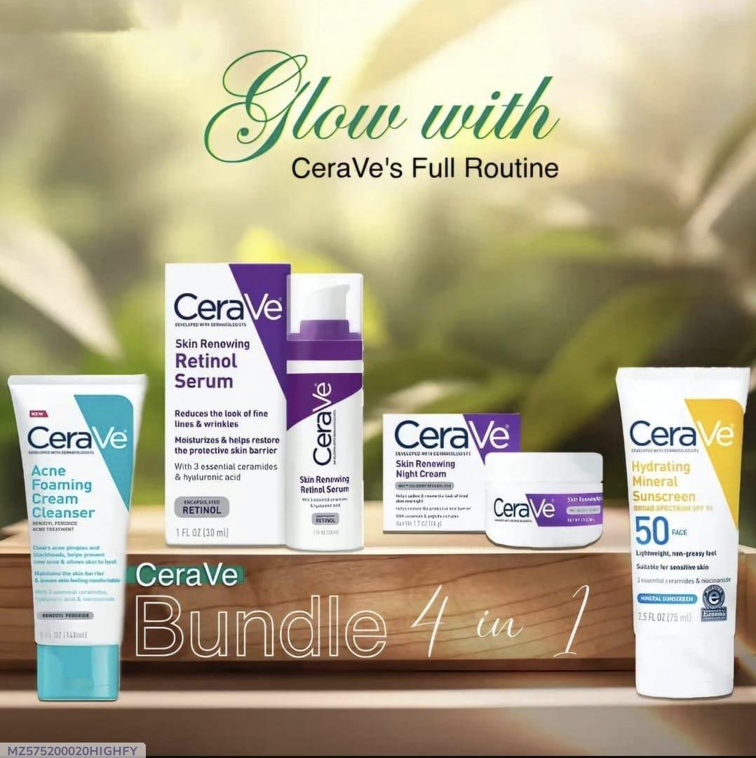 CeraVe 4 in 1 skin care kit