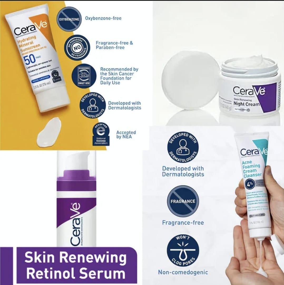 CeraVe 4 in 1 skin care kit