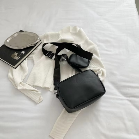 Stylish black crossbody bag for women in Pakistan